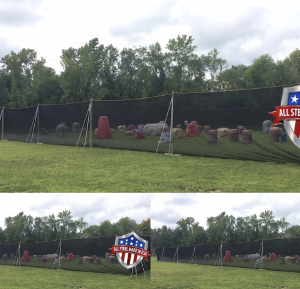 #1 Steel Pole Semi-Permanent SYSTEM 12' w/Nets NXL 165' x 135'