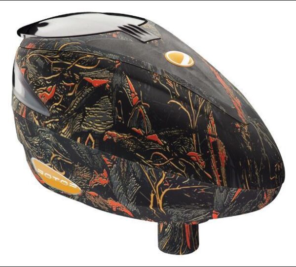 2013 Dye Rotor Paintball Loader - Dyetree Orange