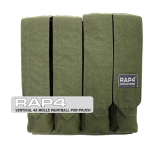Olive Drab Molle Quad Paintball Pod Pouch
