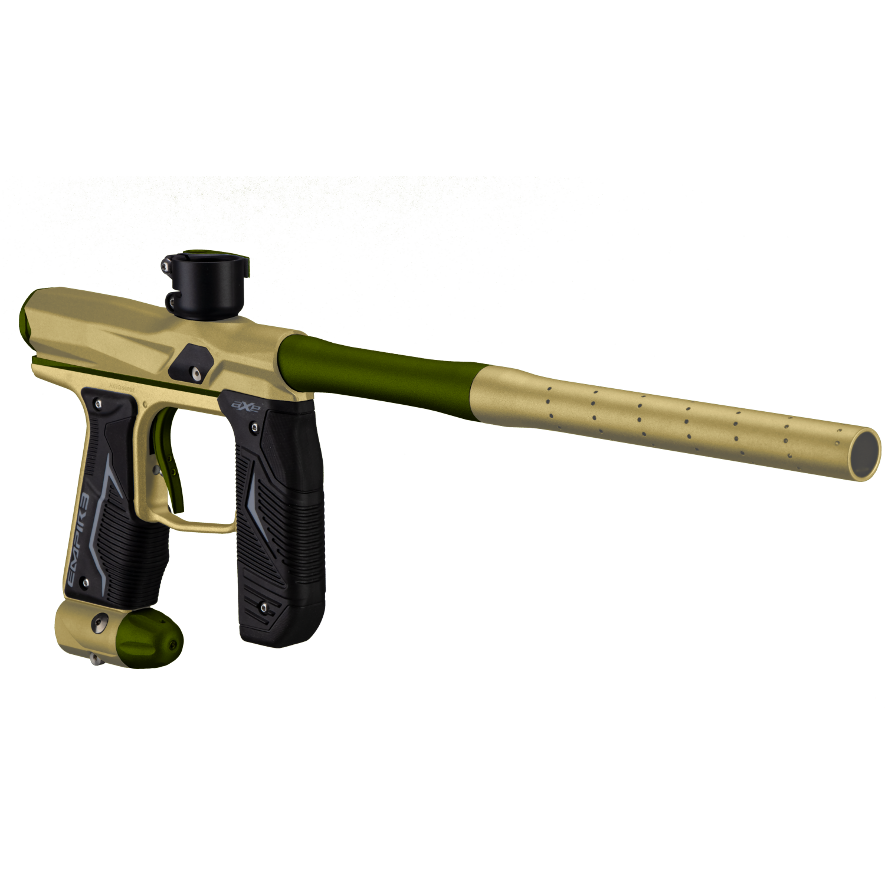 Empire Axe 2.0 Paintball Gun - Dust Tan / Dust Olive - Image 3