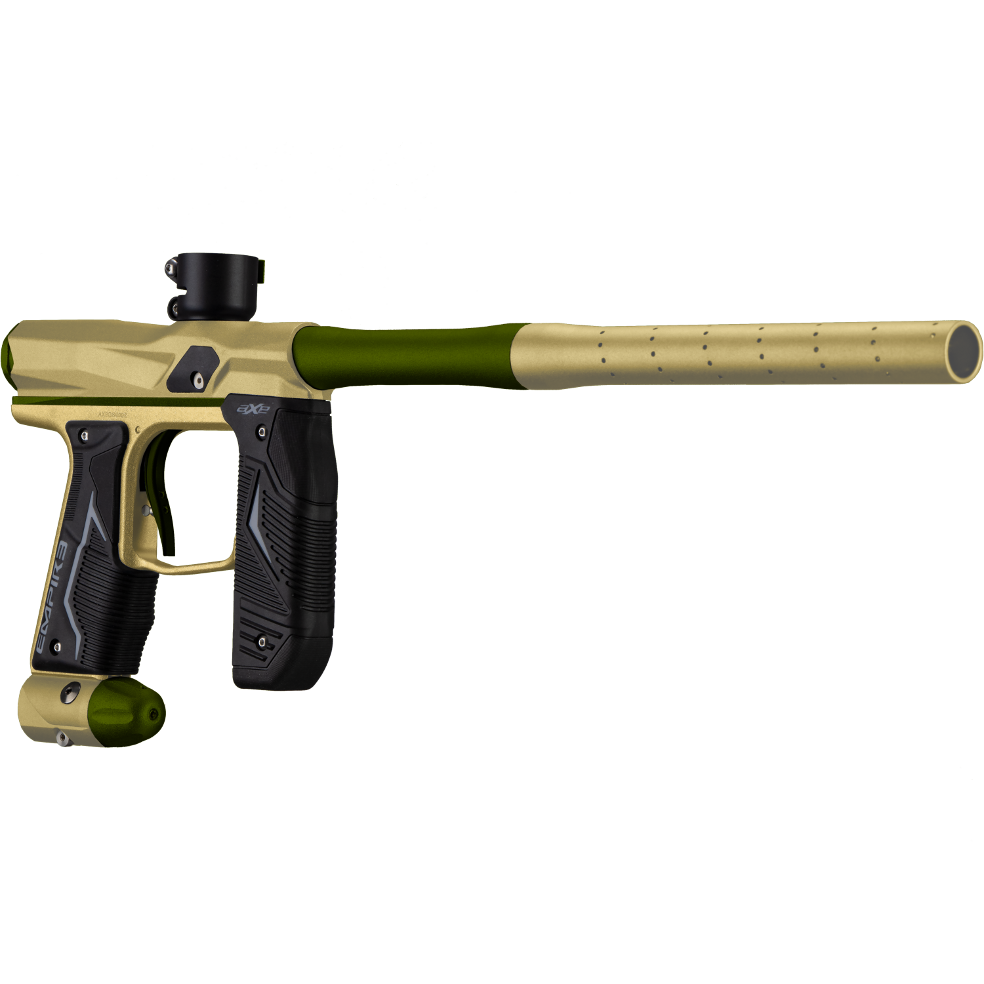 Empire Axe 2.0 Paintball Gun - Dust Tan / Dust Olive - Image 4