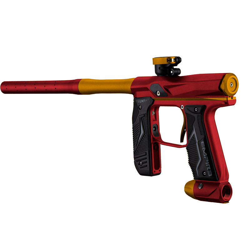 Empire Axe 2.0 Paintball Gun - Dust Red / Dust Orange - Image 2