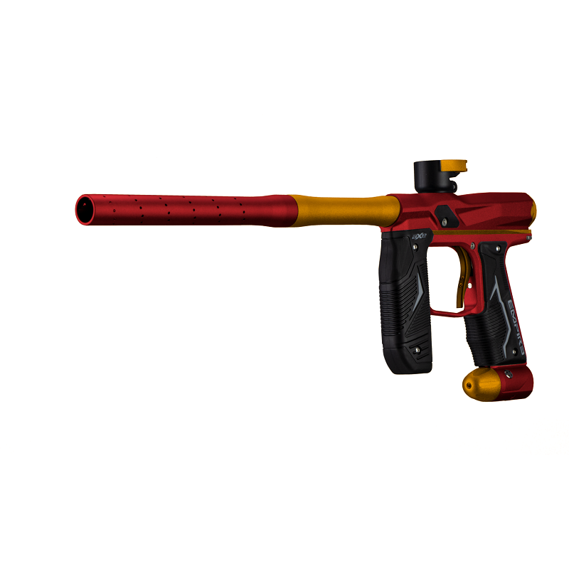 Empire Axe 2.0 Paintball Gun - Dust Red / Dust Orange - Image 7