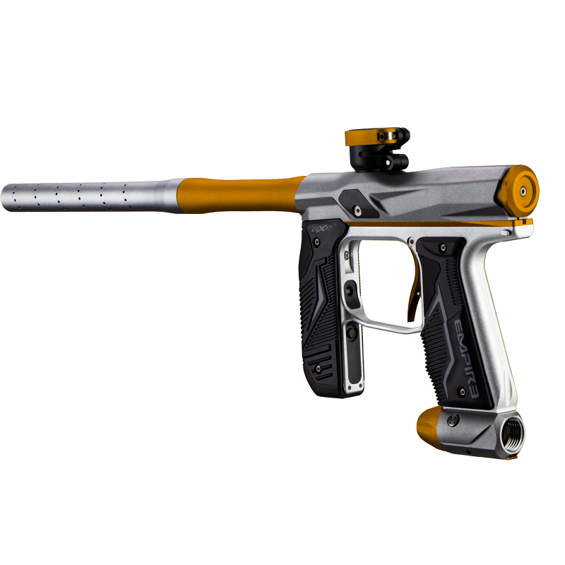 Empire Axe 2.0 Paintball Gun - Dust Silver / Dust Gold - Image 2