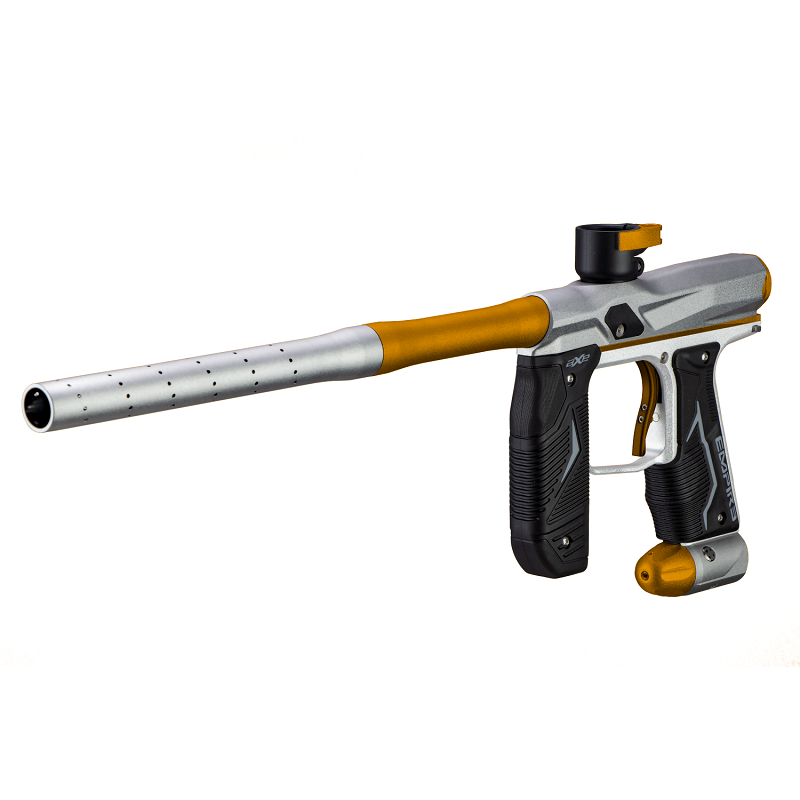 Empire Axe 2.0 Paintball Gun - Dust Silver / Dust Gold - Image 6