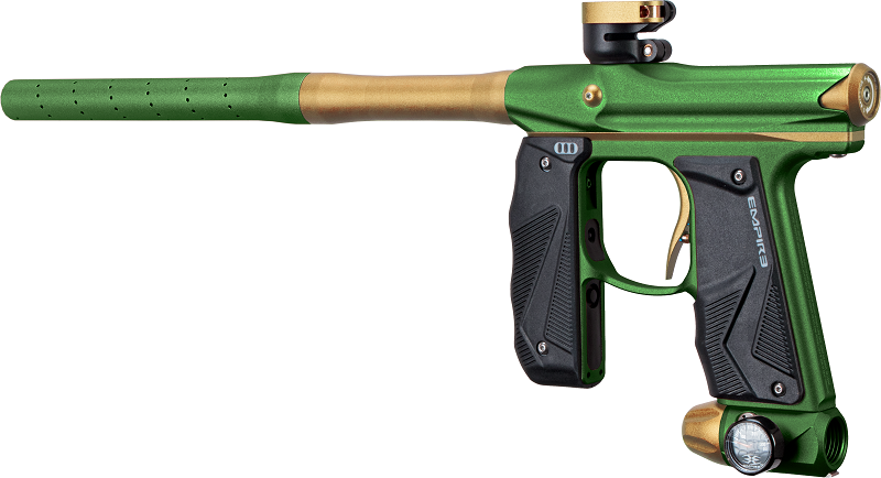 Empire Mini GS Paintball Marker 2 Piece Barrel - Dust Olive / Dust Tan - Image 2