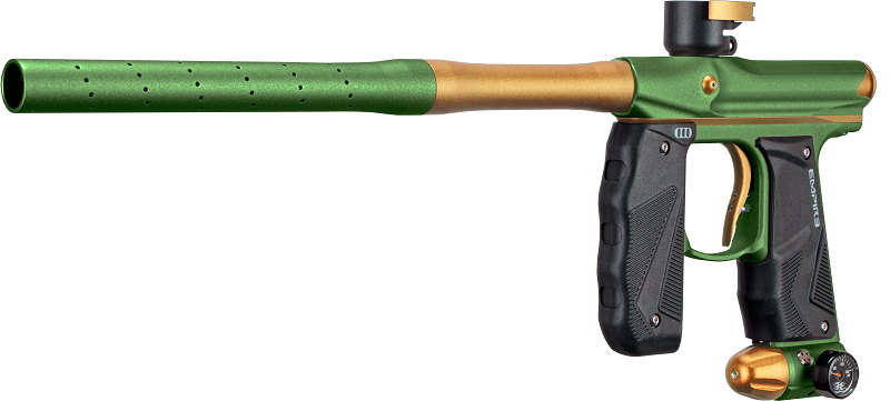 Empire Mini GS Paintball Marker 2 Piece Barrel - Dust Olive / Dust Tan - Image 6