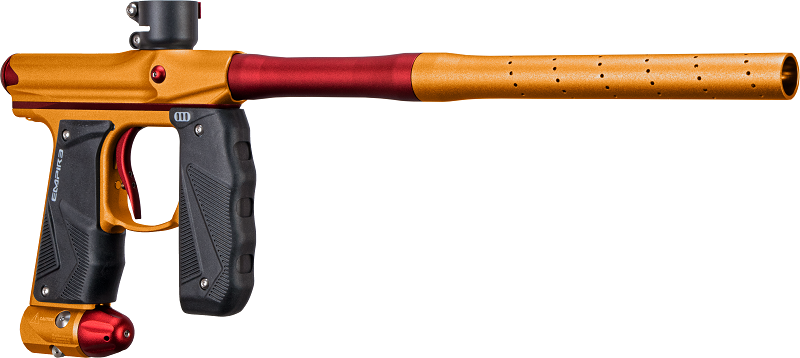 Empire Mini GS Paintball Marker 2 Piece Barrel - Dust Orange / Dust Red - Image 4