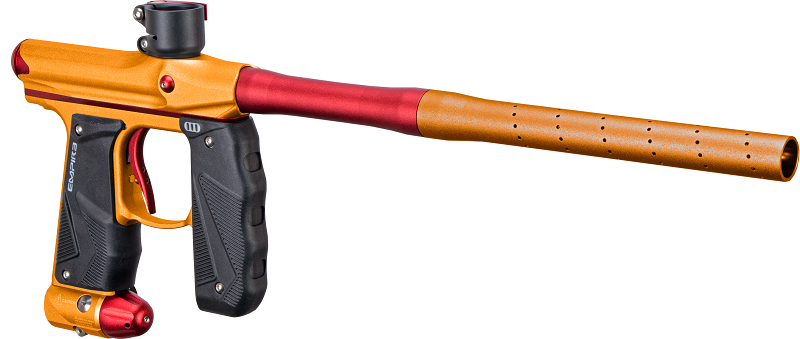 Empire Mini GS Paintball Marker 2 Piece Barrel - Dust Orange / Dust Red - Image 3