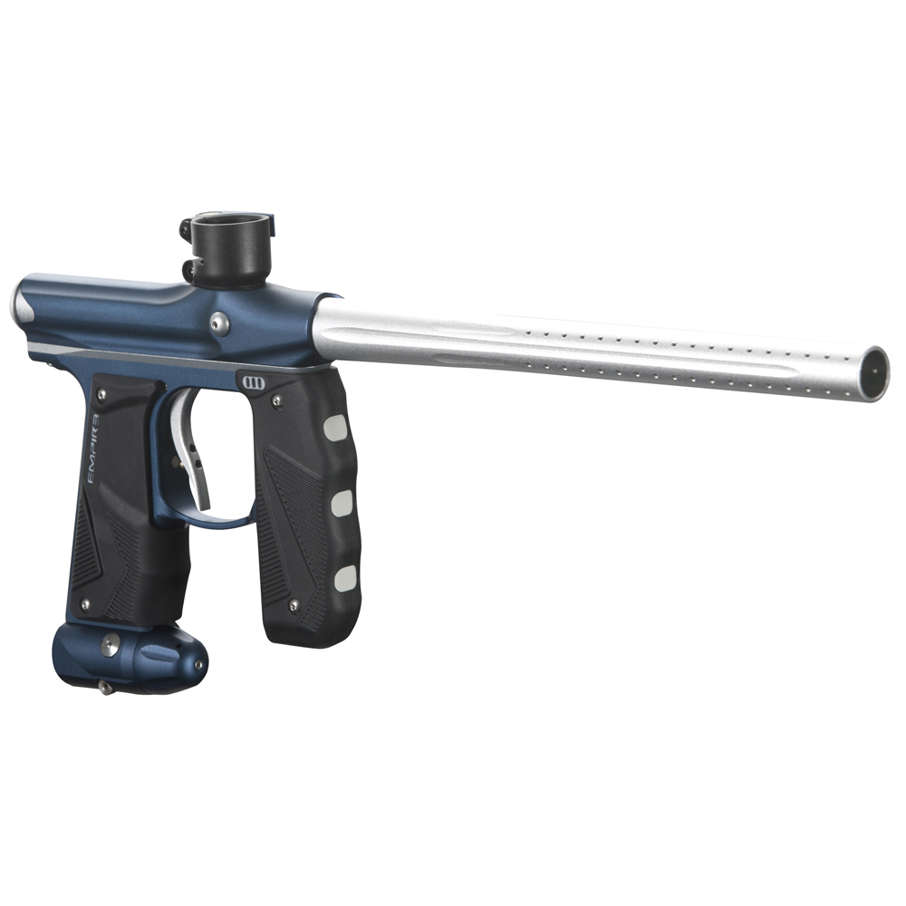Empire Mini GS Paintball Gun - Navy/Silver - Image 4