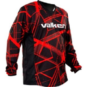 Valken Crusade Hatch Paintball Jersey - Red