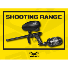 Paintball Field Sign - Shooting Range