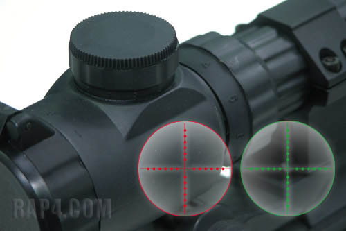 Tactical 3-9X40 Red/Green Illumination Scope - Image 3