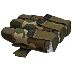 VTac 3 Pod Paintball Web Belt Woodland
