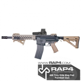 468 Troy Elite Magazine Fed Paintball Gun