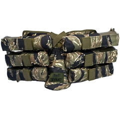 VTac 6+1 Paintball Harness Tiger Stripe Camo