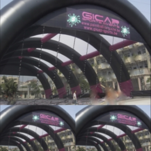 #7 INFLATABLE PAINTBALL FIELD X-LARGE 80' x 150'*MADE IN USA