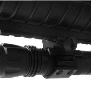 Tactical Flashlight with Rail Mount