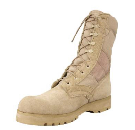 Rothco G.I. Type Sierra Sole Tactical Boots - 8 Inch - Desert Tan