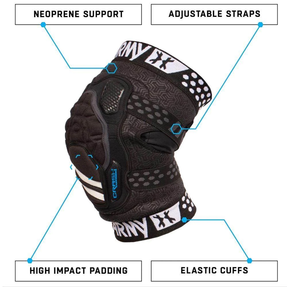 HK Army CTX Paintball Knee Pads - Image 3