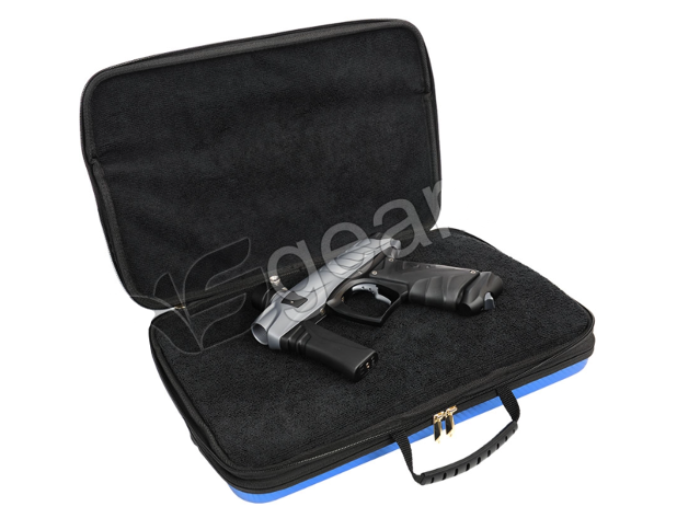 HK Army XL Exo Carbon Paintball Gun Case - Gold - Image 2