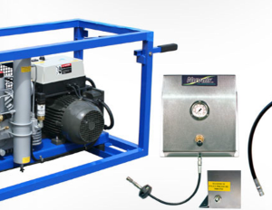 Commercial HPA Paintball Air Compressor, Storage Tank & Fill Station Package # 2