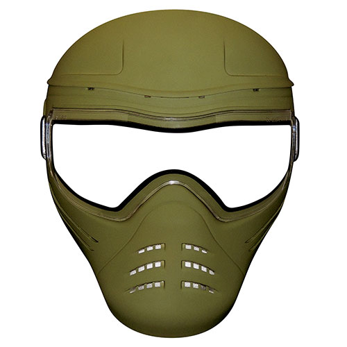 Dope Series Olive Drab Paintball Mask and Goggles - Image 3