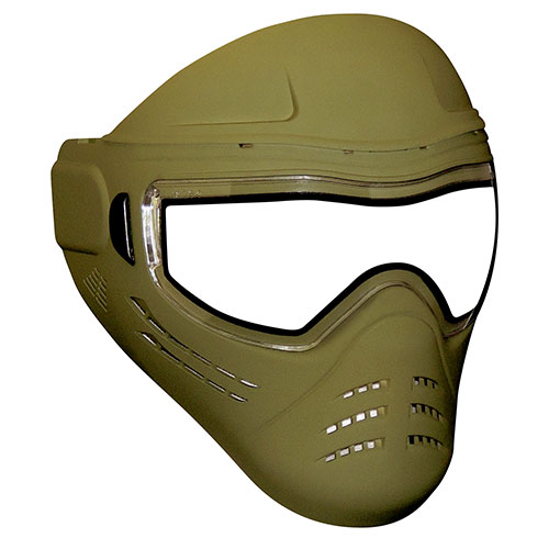 Dope Series Olive Drab Paintball Mask and Goggles - Image 2