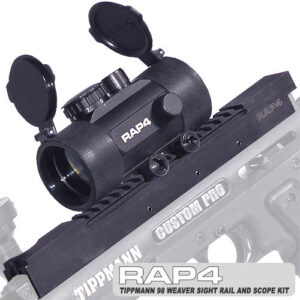 Tippmann 98 Sight Rail and Scope Kit