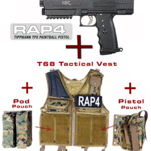 Tippmann TPX Pistol & Vest Package