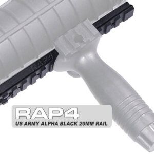 Tippmann Alpha Black 20mm Rail (with mounting screws)