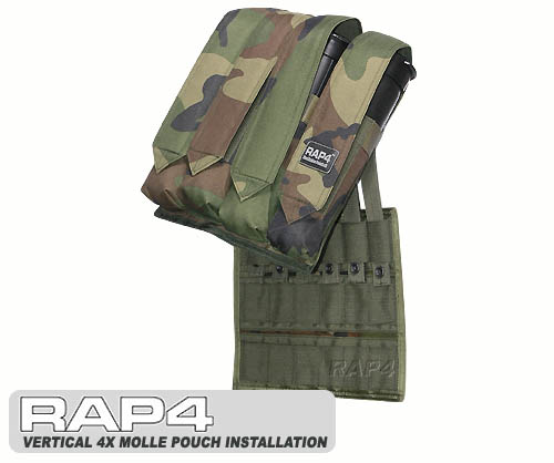 Vertical 4X Paintball Pod Pouch - Image 4