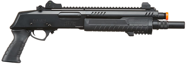 Bo Manufacture Rep Fabarm STF12 Short 11" Pump Action Gas Shotgun-Black - Image 2