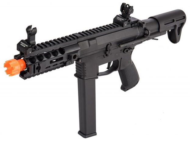 Classic Army PX-9 AEG SMG Rifle Black - Image 3