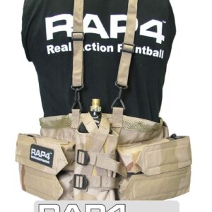 RAP4 Tactical Paintball Harness - Desert Camo