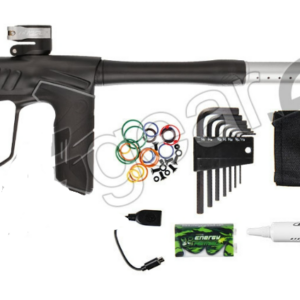Dye DSR+ Paintball Gun - Silver Night -Dust Black / Dust Silver