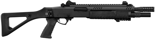 Fabarm 33 Compact Gas Pump Shotgun Replica-Black - Image 2