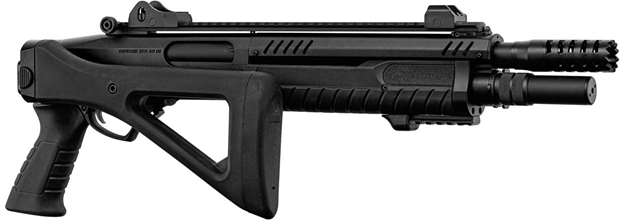 Fabarm 33 Compact Gas Pump Shotgun Replica-Black - Image 4