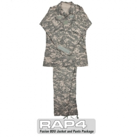 BDU Scenario Paintball Uniform - ACU Camo Pants and Jacket