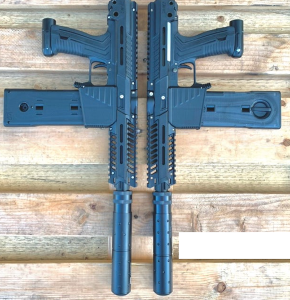 Hitman Dual MG100 EMF100 Paintball Pistol Package