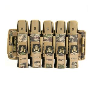 HK Army EJECT 5+4 Paintball Harness HSTL CAM