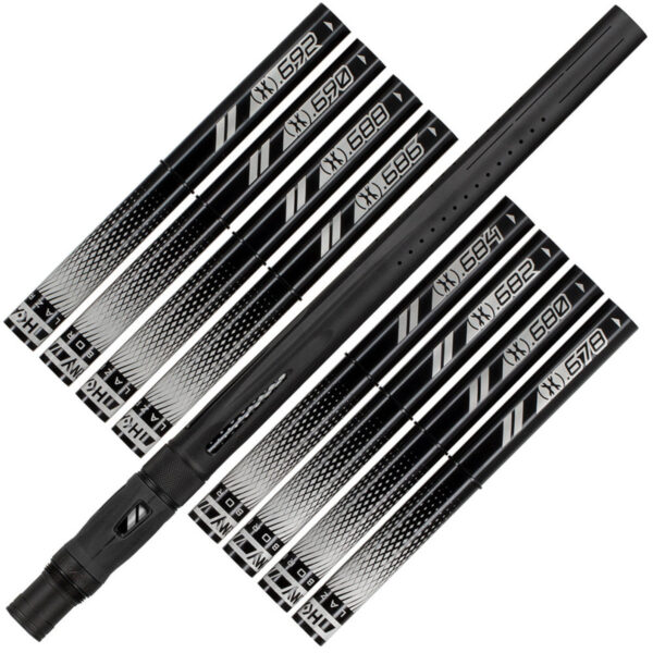 HK Army LAZR Barrel Kit - Autococker Threads Dust Black