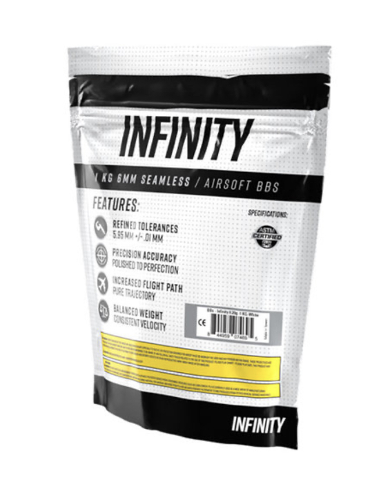 Infinity 0.25g 4,000ct Airsoft BBs (1kg) - Image 2