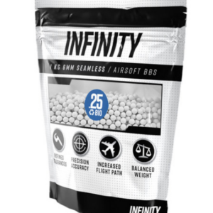 Infinity 0.25g 4,000ct Biodegradable Airsoft BBs (1kg)
