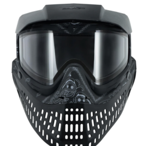 JT Bandana Series Proflex Paintball Mask - Black w/ Clear Thermal Lens