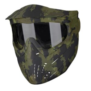 JT Premise Paintball Mask and  Anti-Fog Lens Googles - Camo