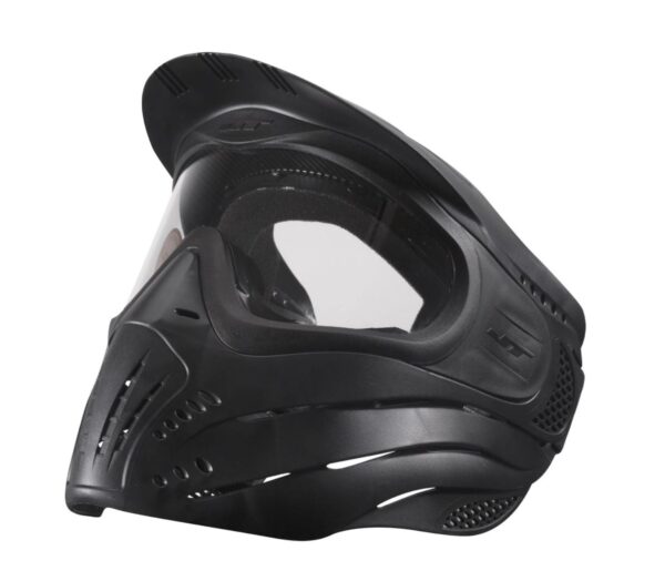 JT Premise Paintball Mask and Goggles and Built in Visor - Black - Image 2