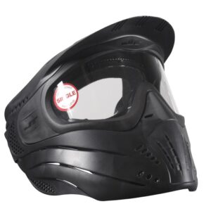 JT Premise Paintball Mask and Goggles and Built in Visor - Black