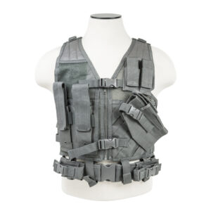 Children's Tactical Vism Paintball & Airsoft Vest - Urban