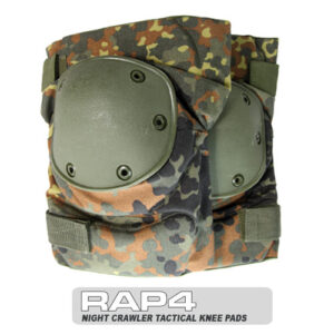 Night Crawler Tactical Knee Pads - German Flecktarn